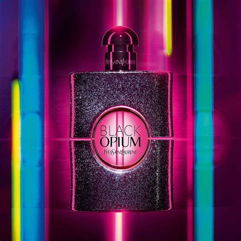 ysl black neon|YSL black opium neon.